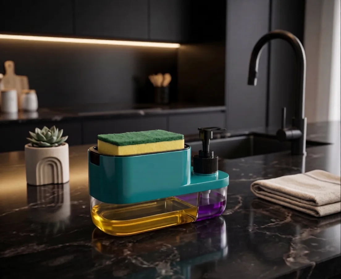 3 in 1 Soap Pump Dispenser for Dishwasher