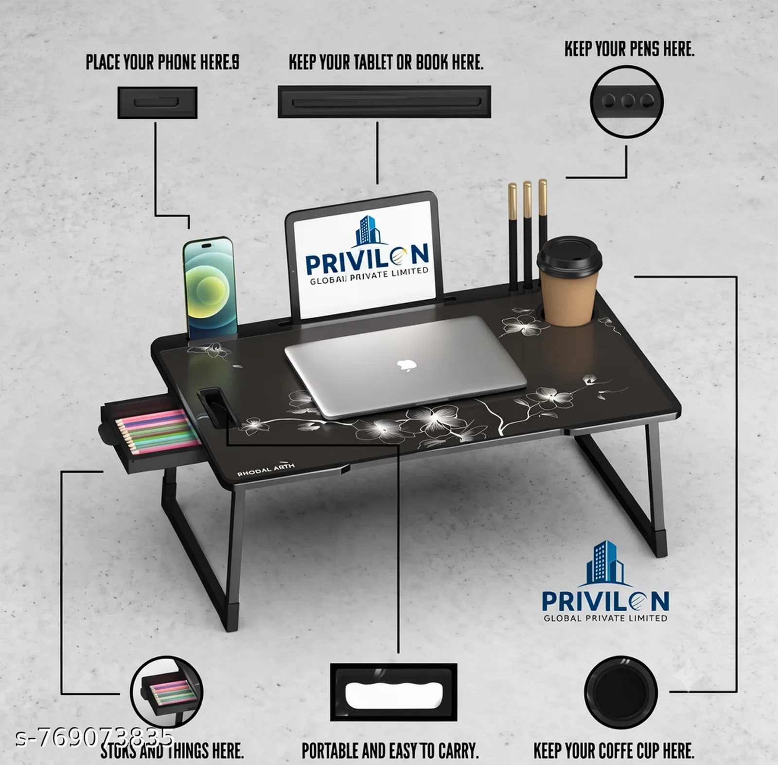 Study Table/Laptop Table — 2
